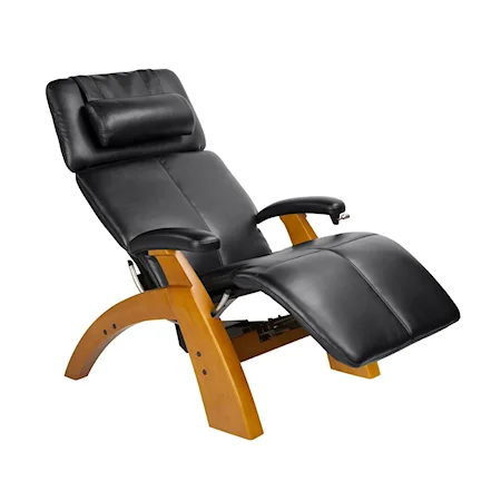 Classic Power Zero-Gravity Recliner with Maple Base